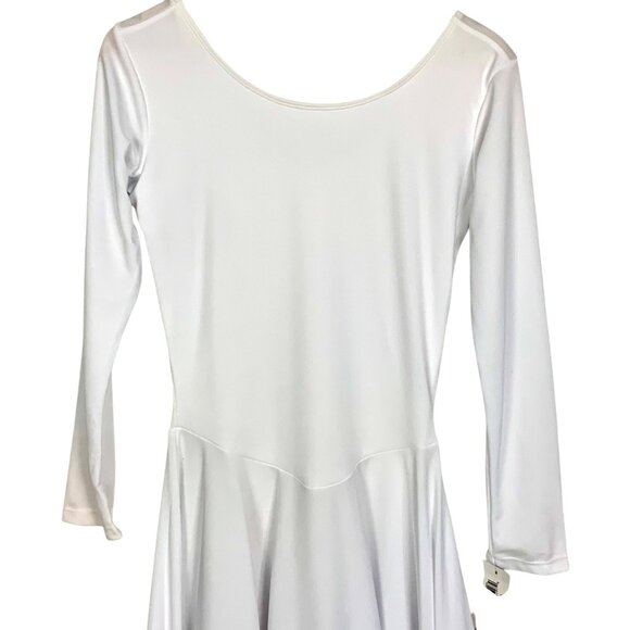 Eurotard Women's Simplicity Praise Dance Dress L Liturgical Circle Skirt White - Picture 3 of 11